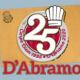 marchio 25 anniversario D'Abramo